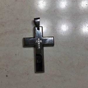 Men’s silver cross